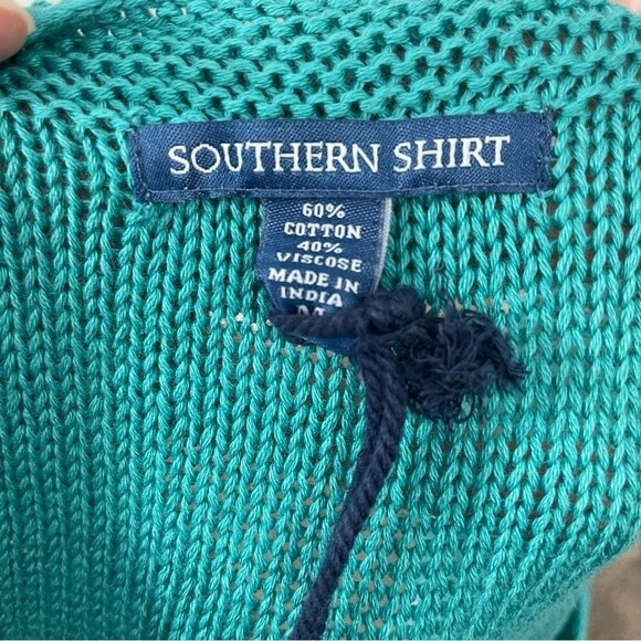 NWT Southern Shirt Varsity Style Sweater Size MEDIUM Baltic Teal‎ - Picture 4 of 8